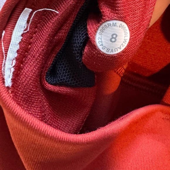 Lululemon energy longline sports bra Size 8 - Cayenne - Picture 5 of 6